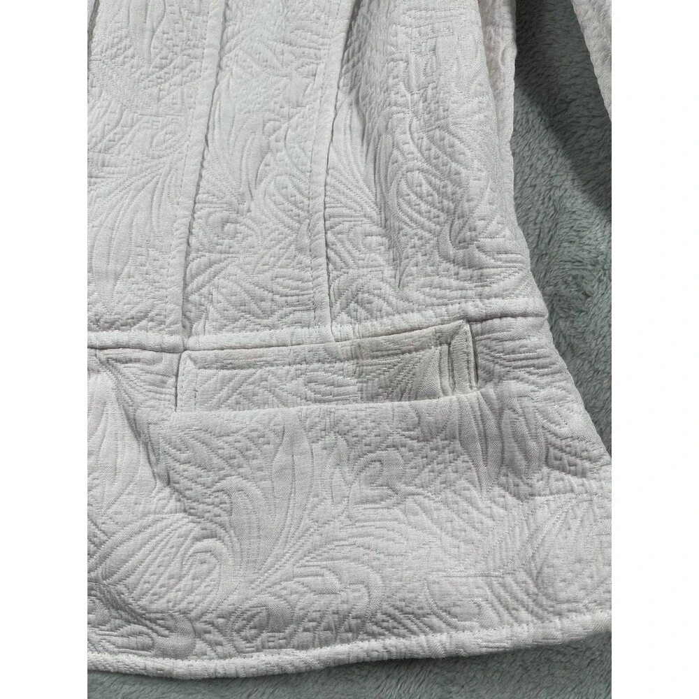 Christopher & Banks Women's Pleated Blazer Jacket Size S Button Front